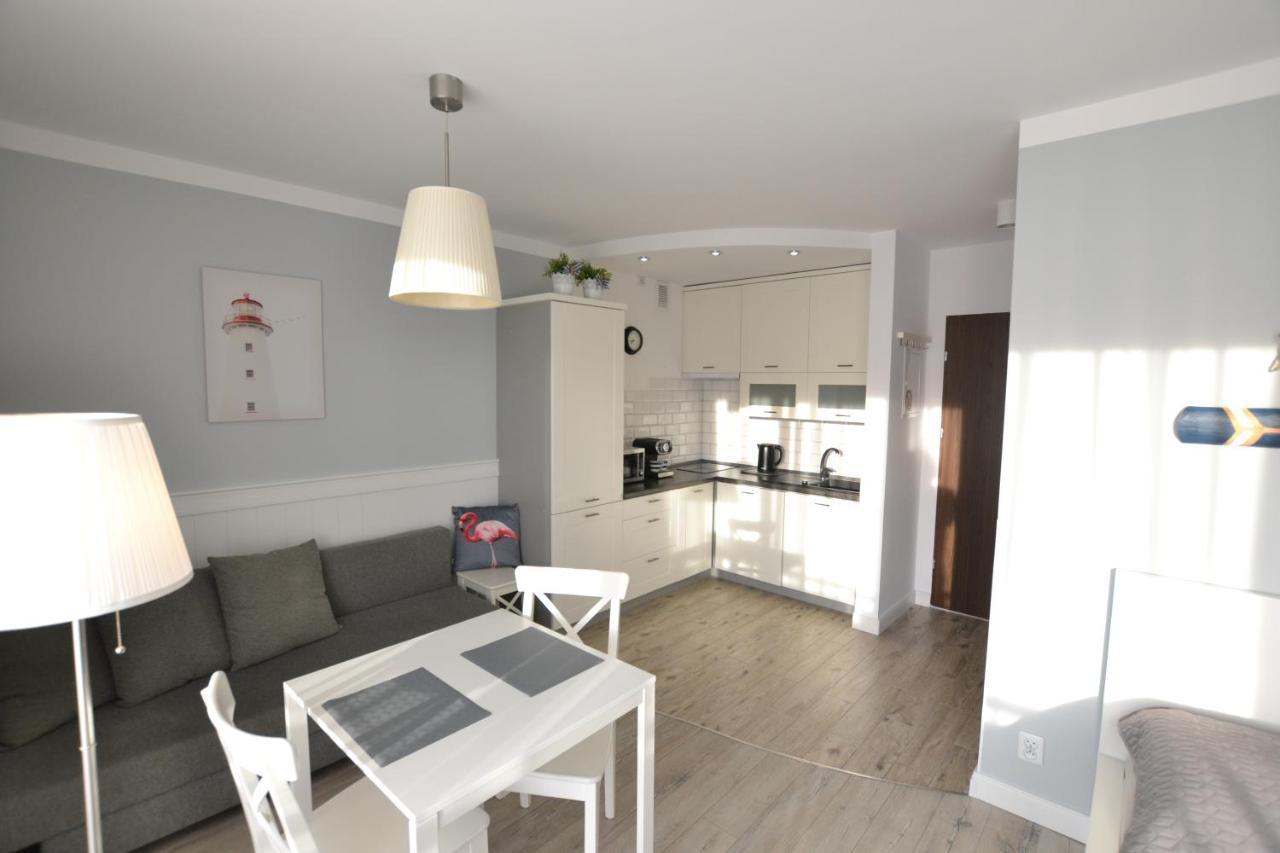 Darlowko Apartament Morski Экстерьер фото